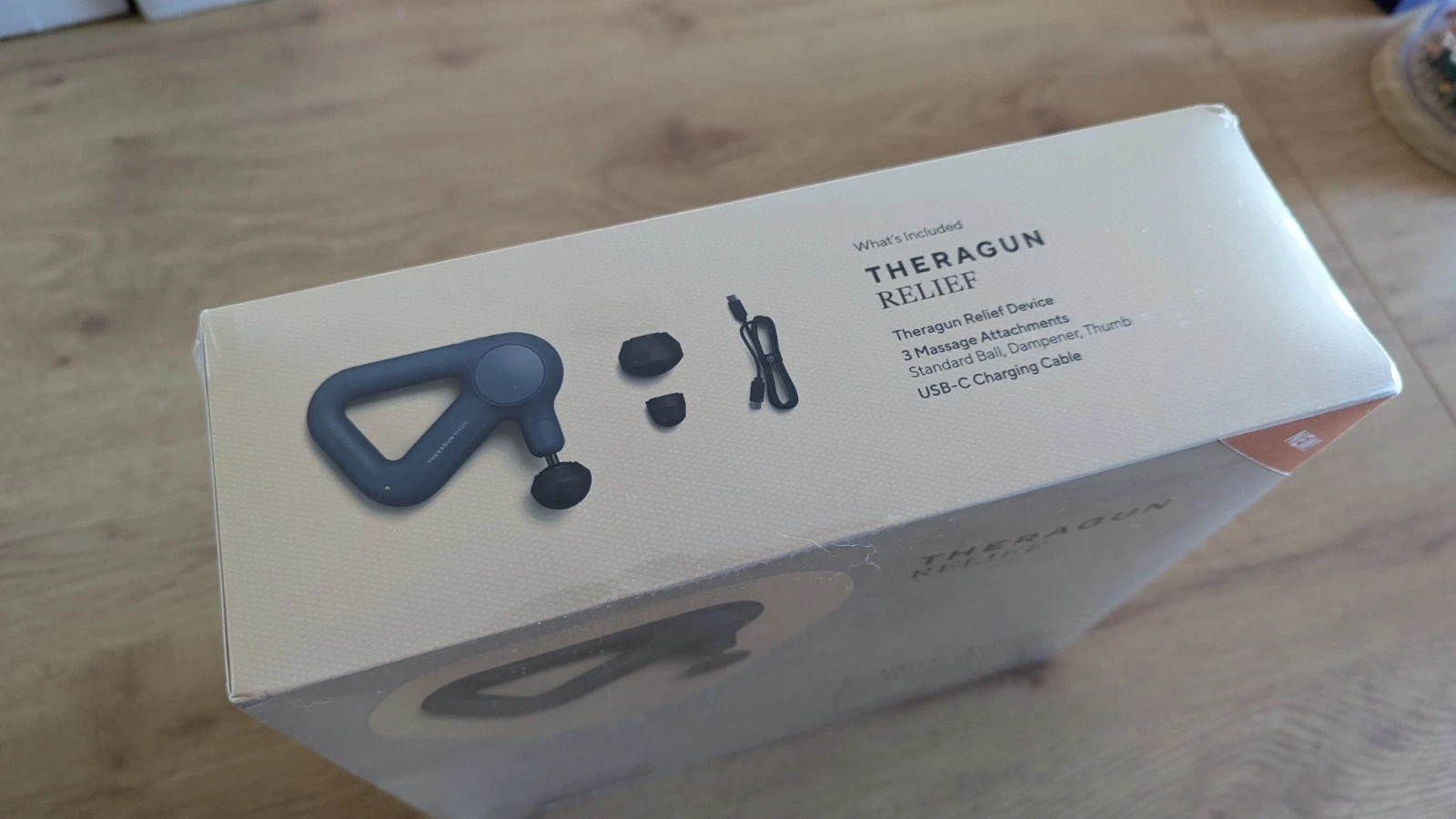 TheraGun Relief Handheld Percussion Massage Gun 3 Speed Therabody Navy SEALED