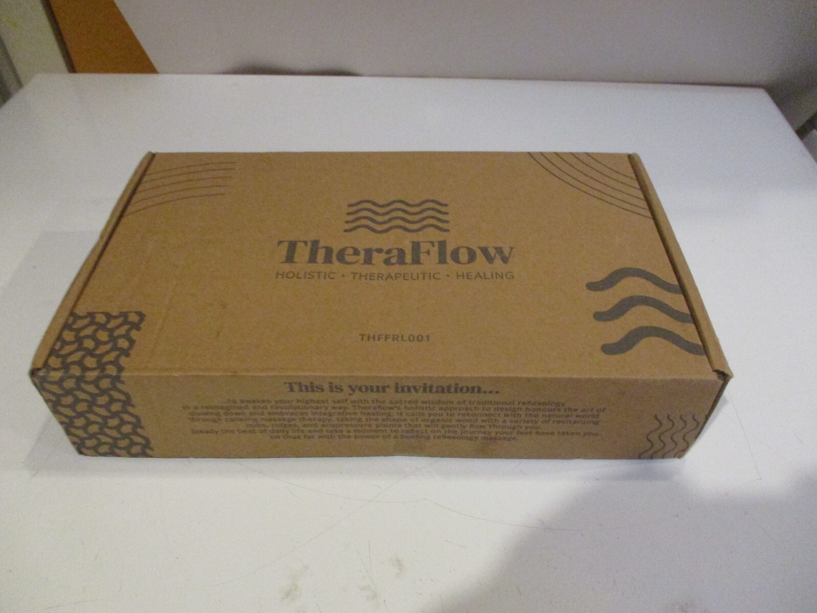 New TheraFlow Large Dual Foot Massager Roller – Plantar Fasciitis Arch Pain NEW