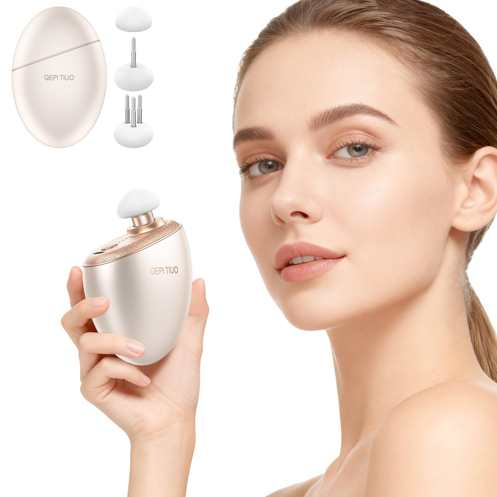 Mini Massage ,Designed by Japanese Experts,3-Pin Retractable Head (For & Scal…