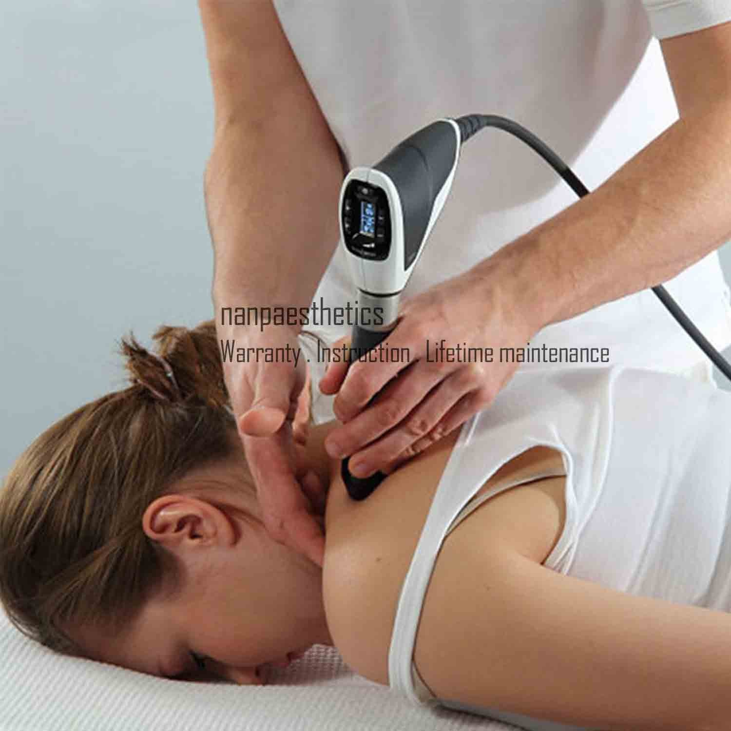 2026 New ESWT Pneumatic Shockwave Therapy Machine ED Muscle Pain Relief 10 Bar
