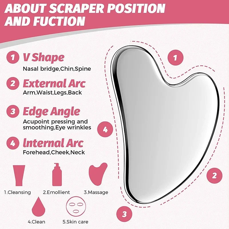 WholeSale Gua Sha Face Body Salon SPA Massage Roller Tools