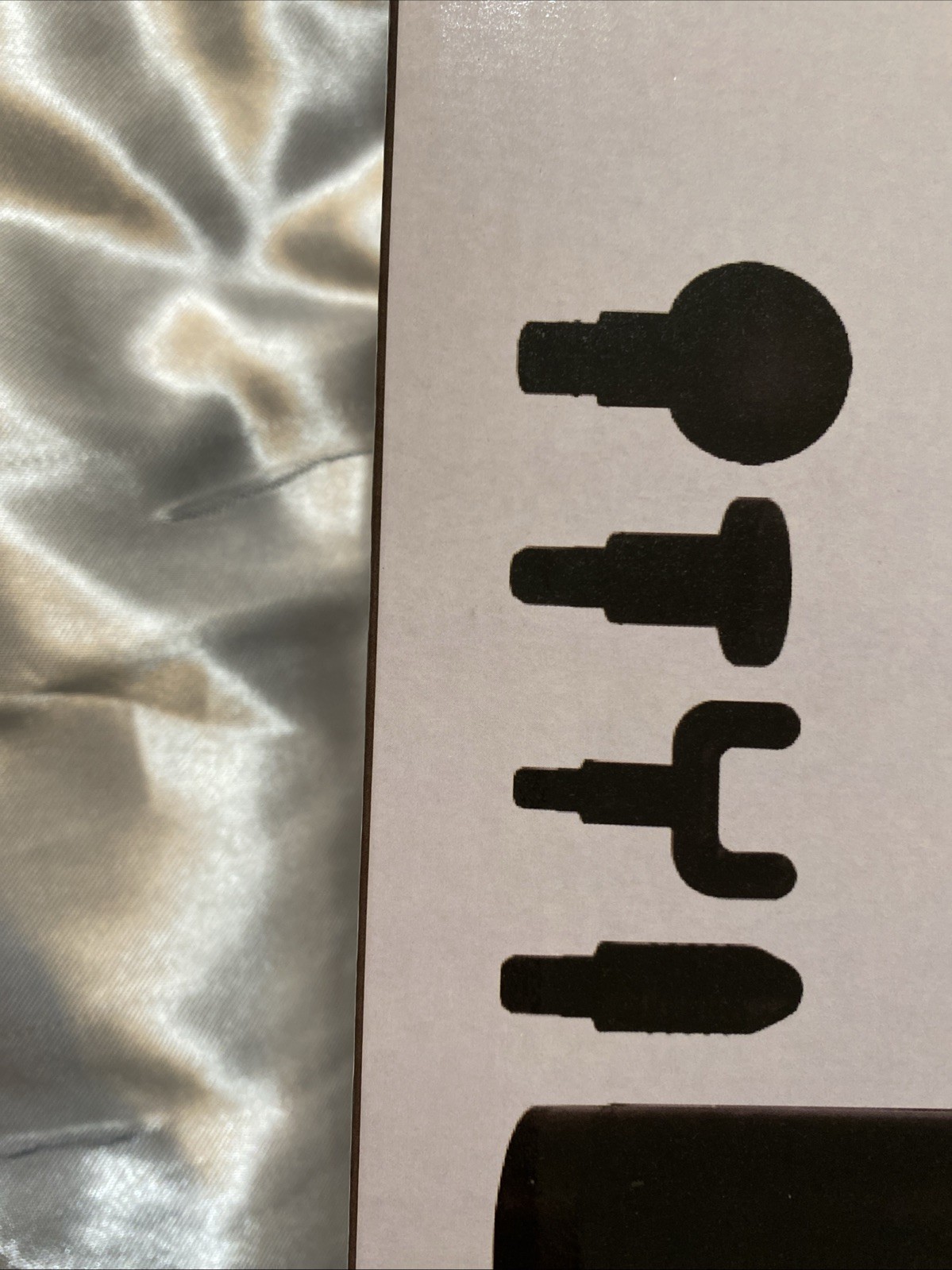 Modern Elegance Electric Massage Gun With Four Massage Head ￼￼