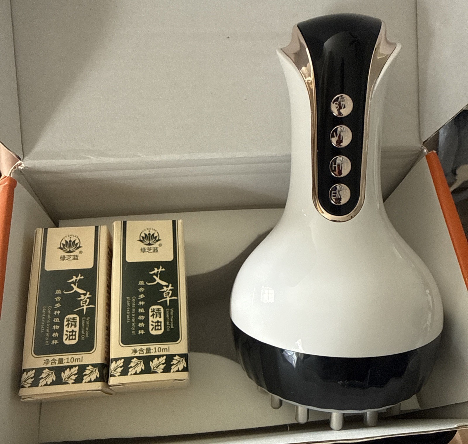 Electric Meridian Brush & Lymphatic Drainage Massager, Legs Arms Hips Belly Body