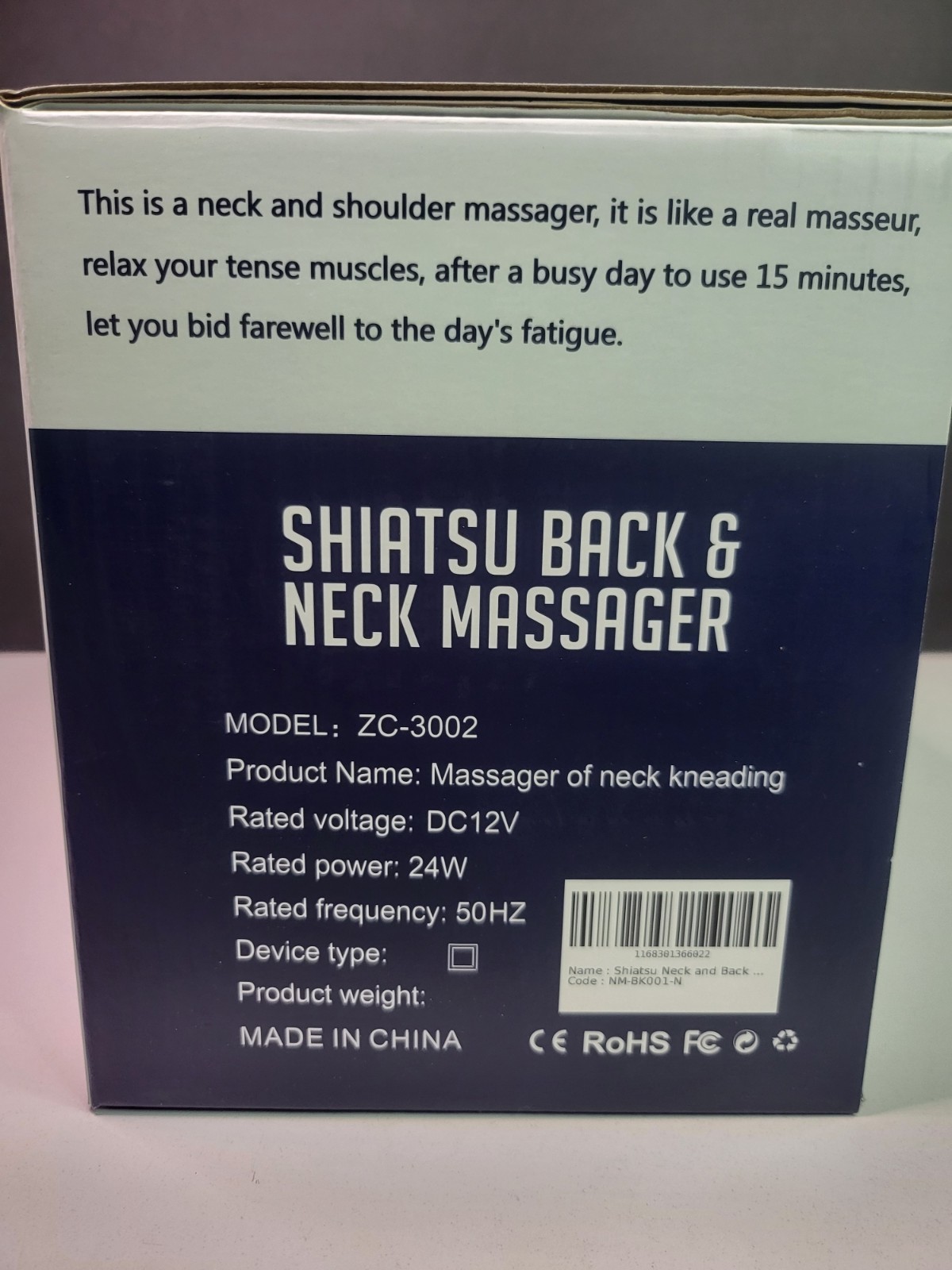 Daily Life Shiatsu Back & Neck Massager New