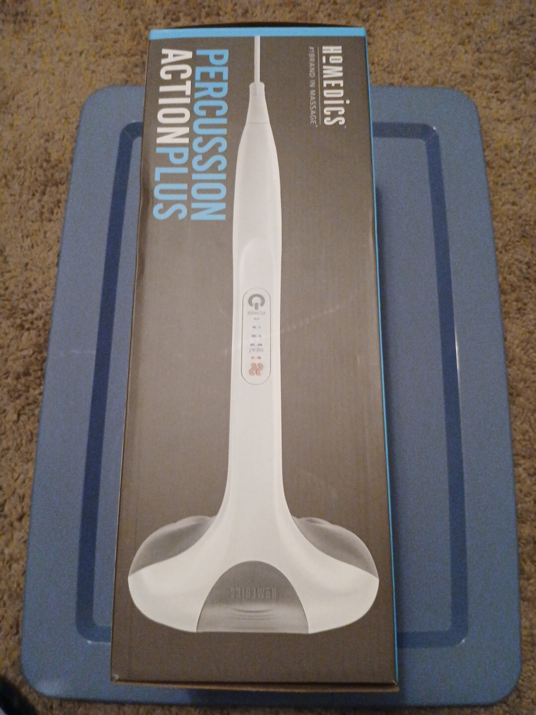 HoMedics HHP-351H Percussion Action Plus Handheld Massager – White
