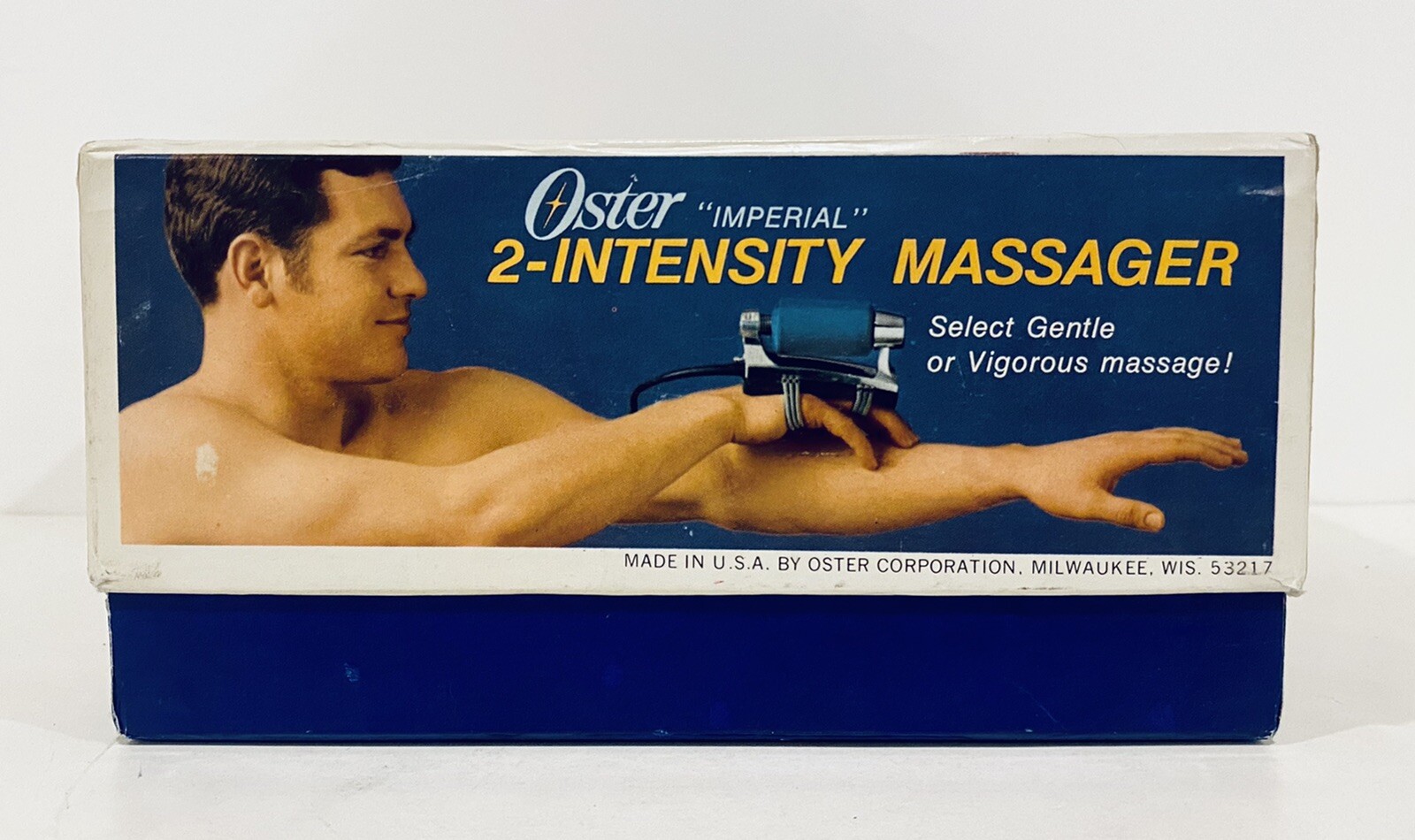 Oster Imperial Massager Handheld 2 Speed Body Massager 138-01A Made USA In Box