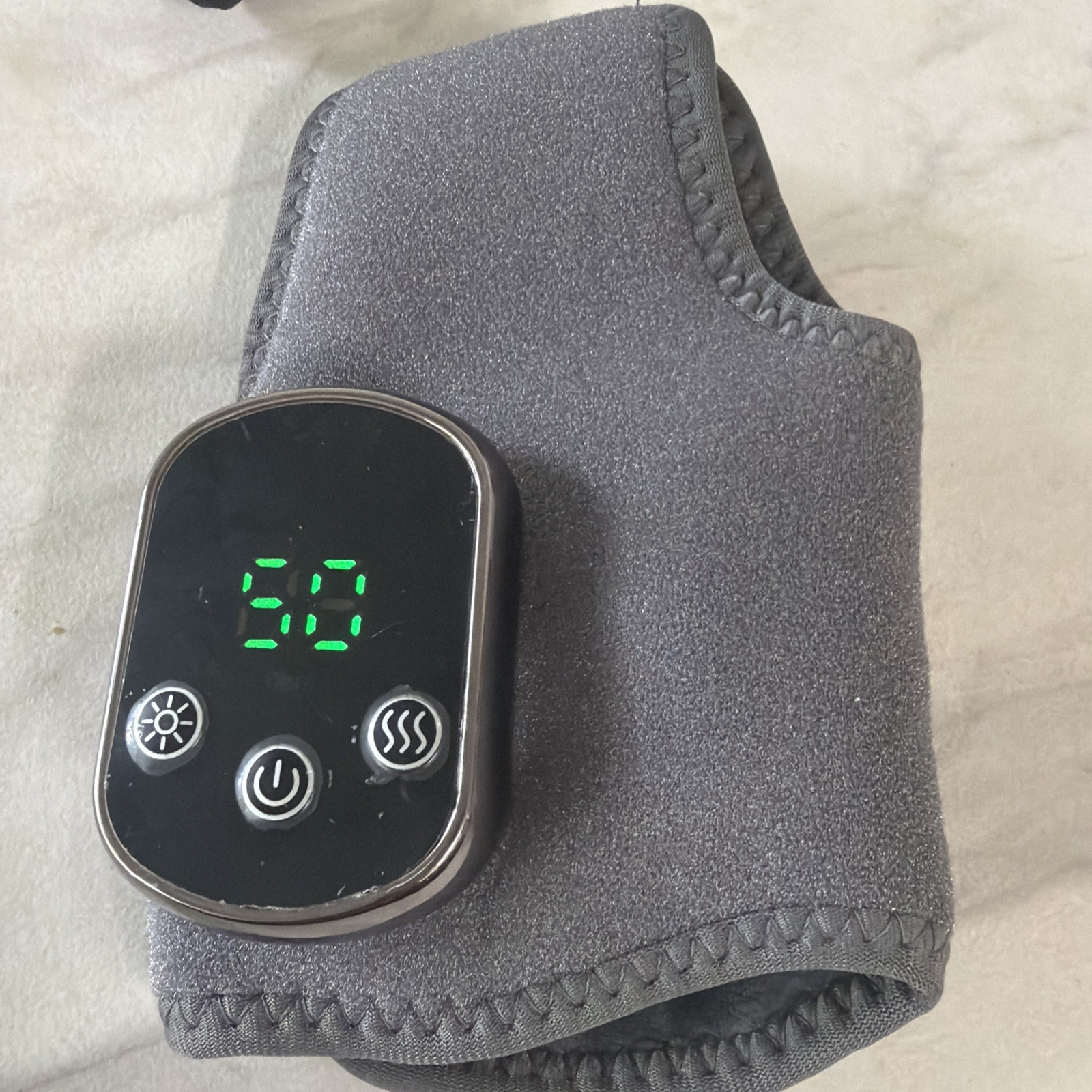 Foot Massager Ankle,Wireless & Portable Heated Ankles Wrap with 3 Vibration Mode