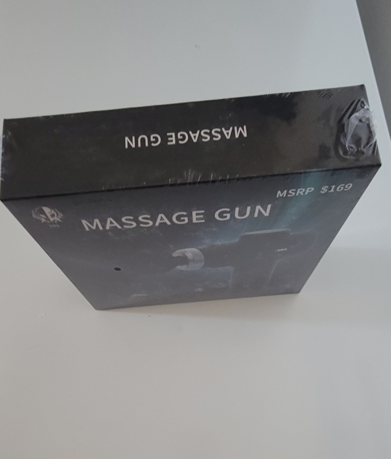 Percussion Massage Gun Handheld Rechargeable USB-C 4 Heads Black Full Body