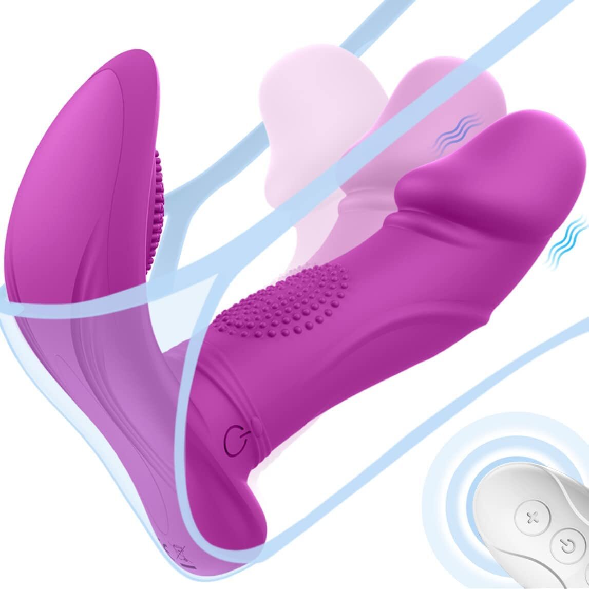 Remote Control Wiggle Massaging Massager for Women Waterproof Rechargeable