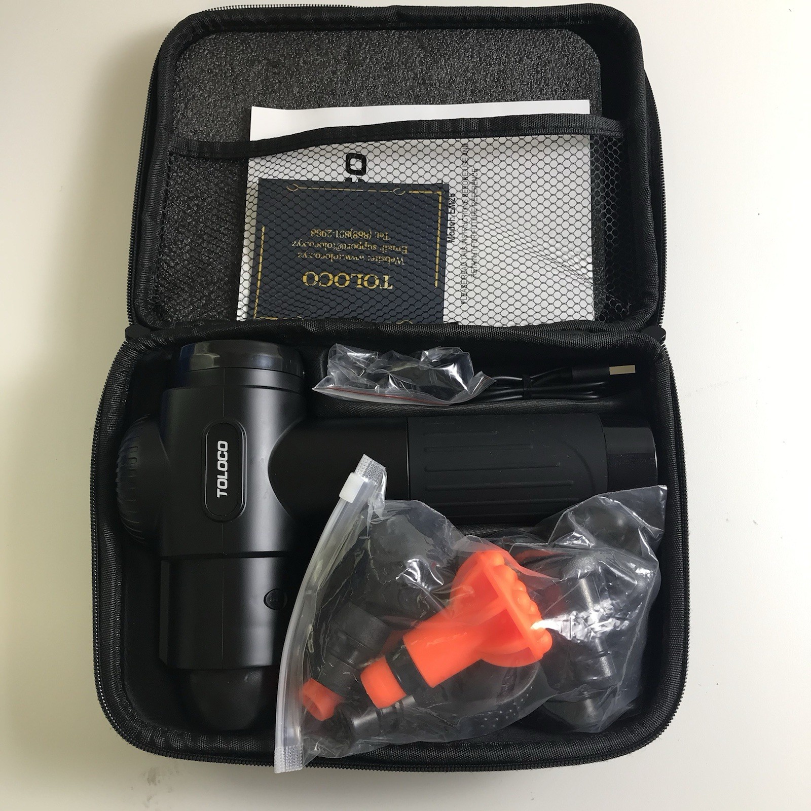 Toloco EM26 Massage Gun Deep Tissue Back Massage Percussion for Athletes