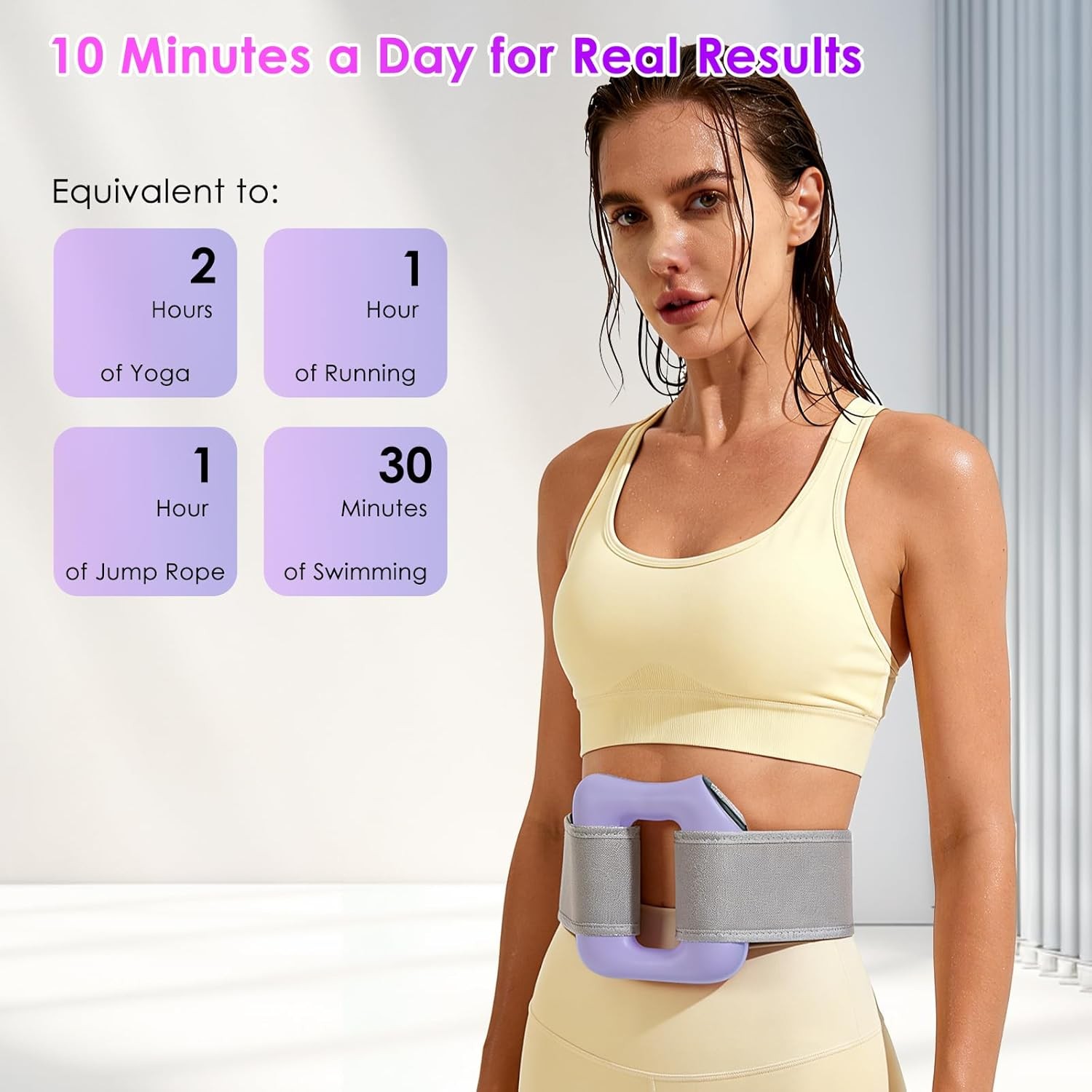 Electric Full-Body Fascia Ring, Full-Body Fascia Ring Massager with Adjustable S