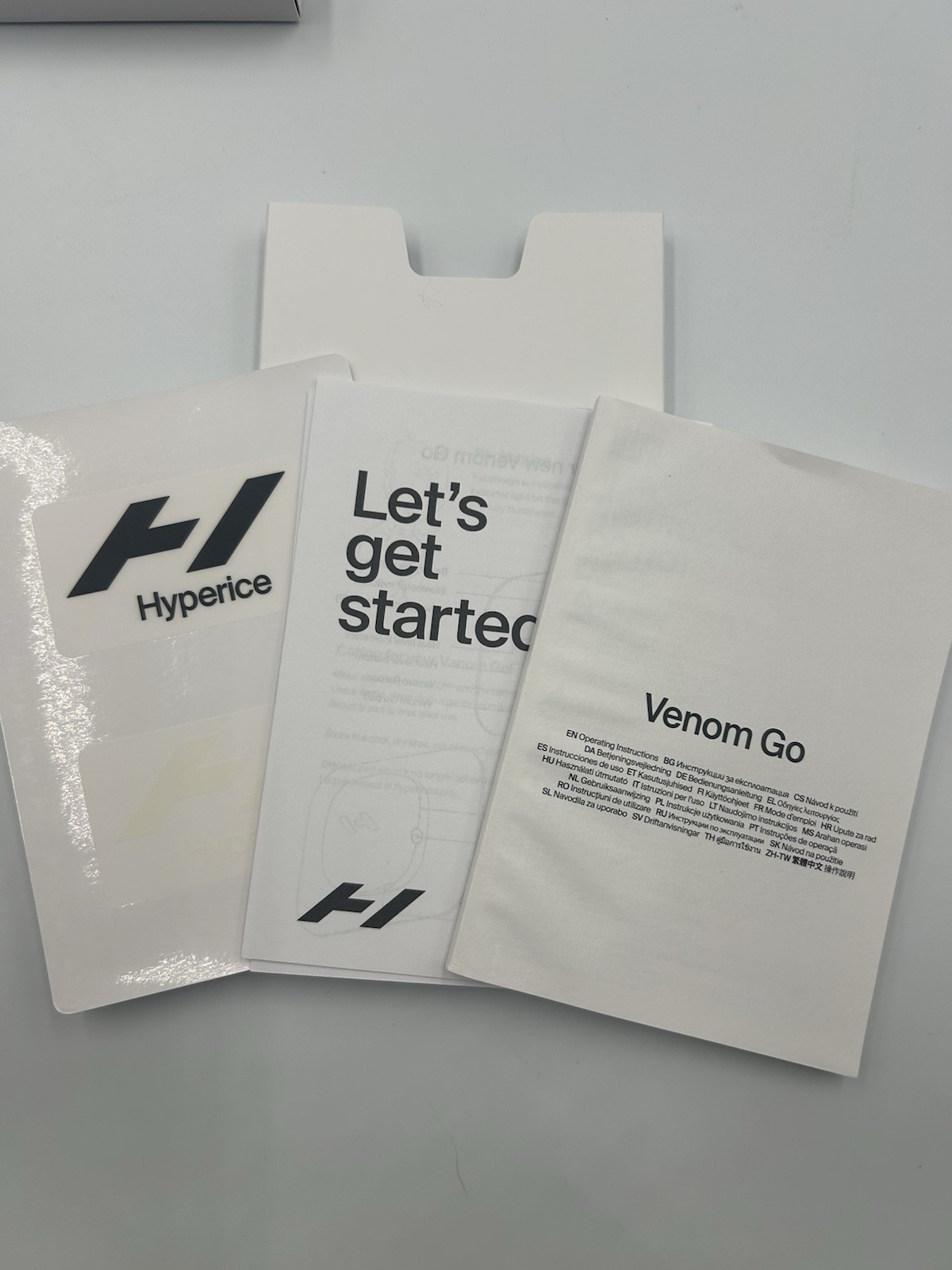 Hyperice Venom Go Wearable Massager – Black (24000-001-00)