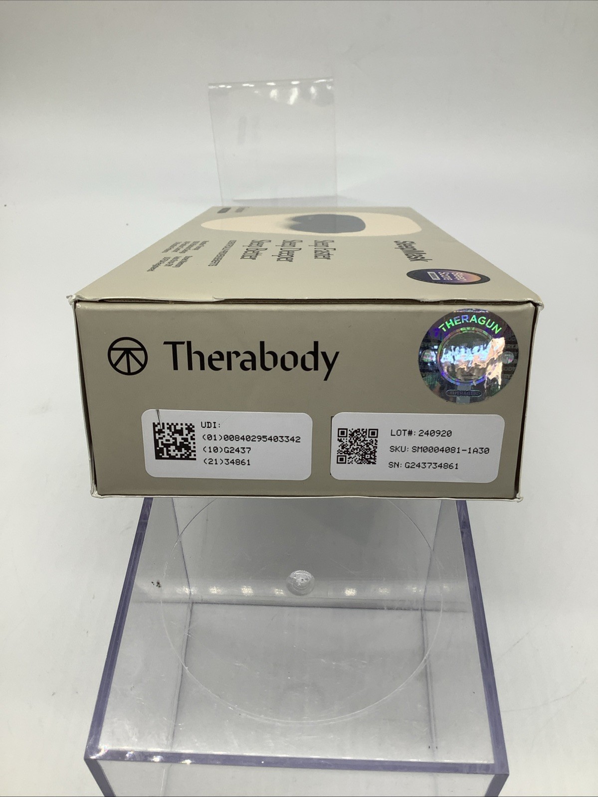 Therabody SleepMask Blackout Eye Mask with Vibration Therapy