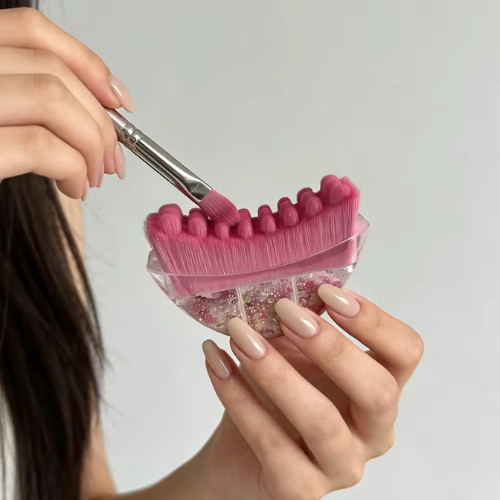 Lymphatic Drainage Massage Face Lymphatic Contour Brush Dry Brushing Face Brush