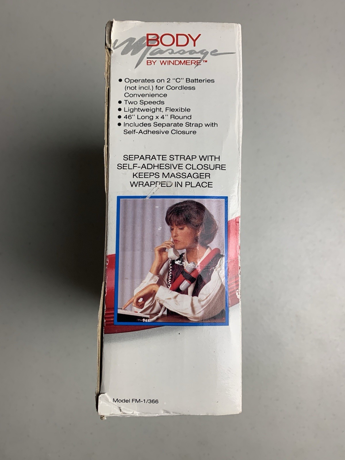 Vintage Body Massage By Windmere Vibrating Massager Penetrating Relief New