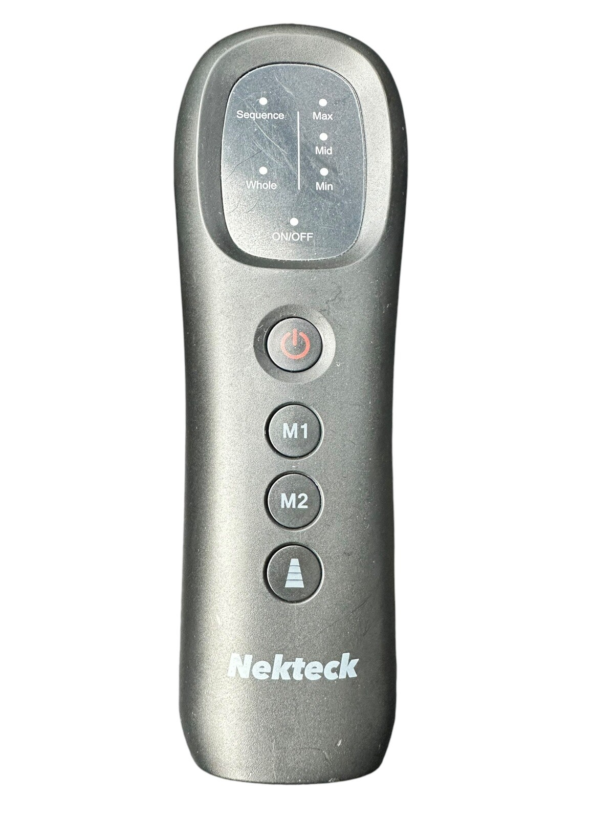 Nekteck, replacement remote for leg massager/compression, black 7.5 in x 2 in