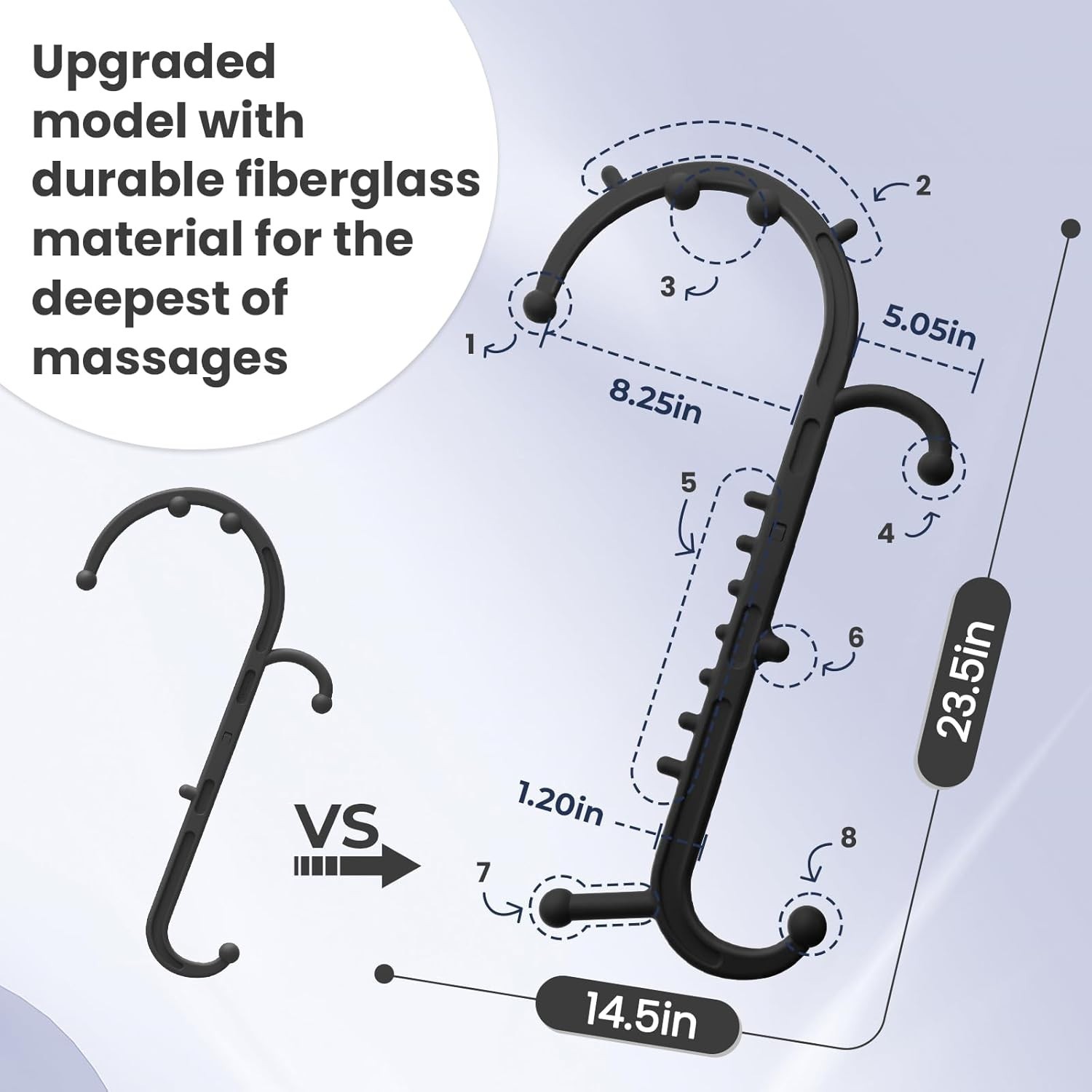 Thera Cane Deep Tissue Back & Neck Self Massager Stick Muscle Knot Pain Relief