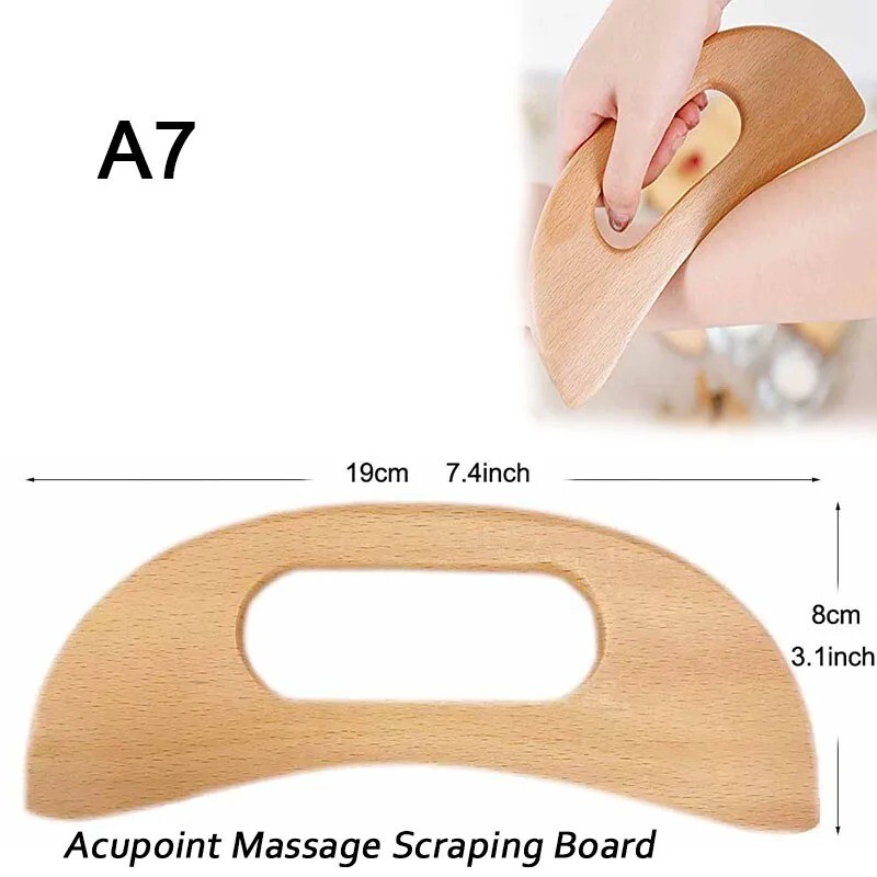 Wood Therapy Massage Tools for Body Shaping,anti Cellulite Lymphatic Drainage