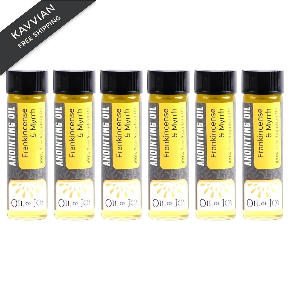 Swanson Christian Products Anointing Oil – Frankincense 1 Fl Oz (Pack of 6)