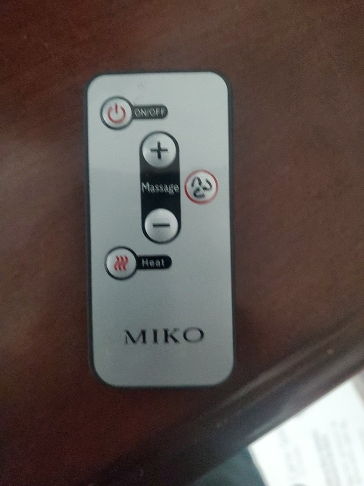 Miko Foot Massager (Replacement Remote Control)- For MMF-01C ONLY