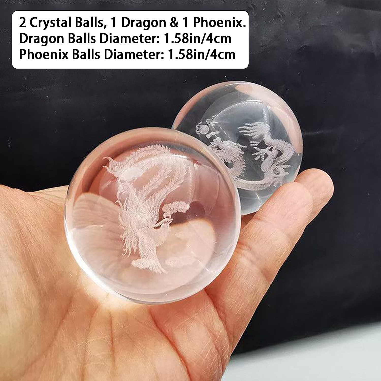 2Pcs Baoding Balls for Hand Therapy Chinese Health Balls,Exercise Stress Ball…