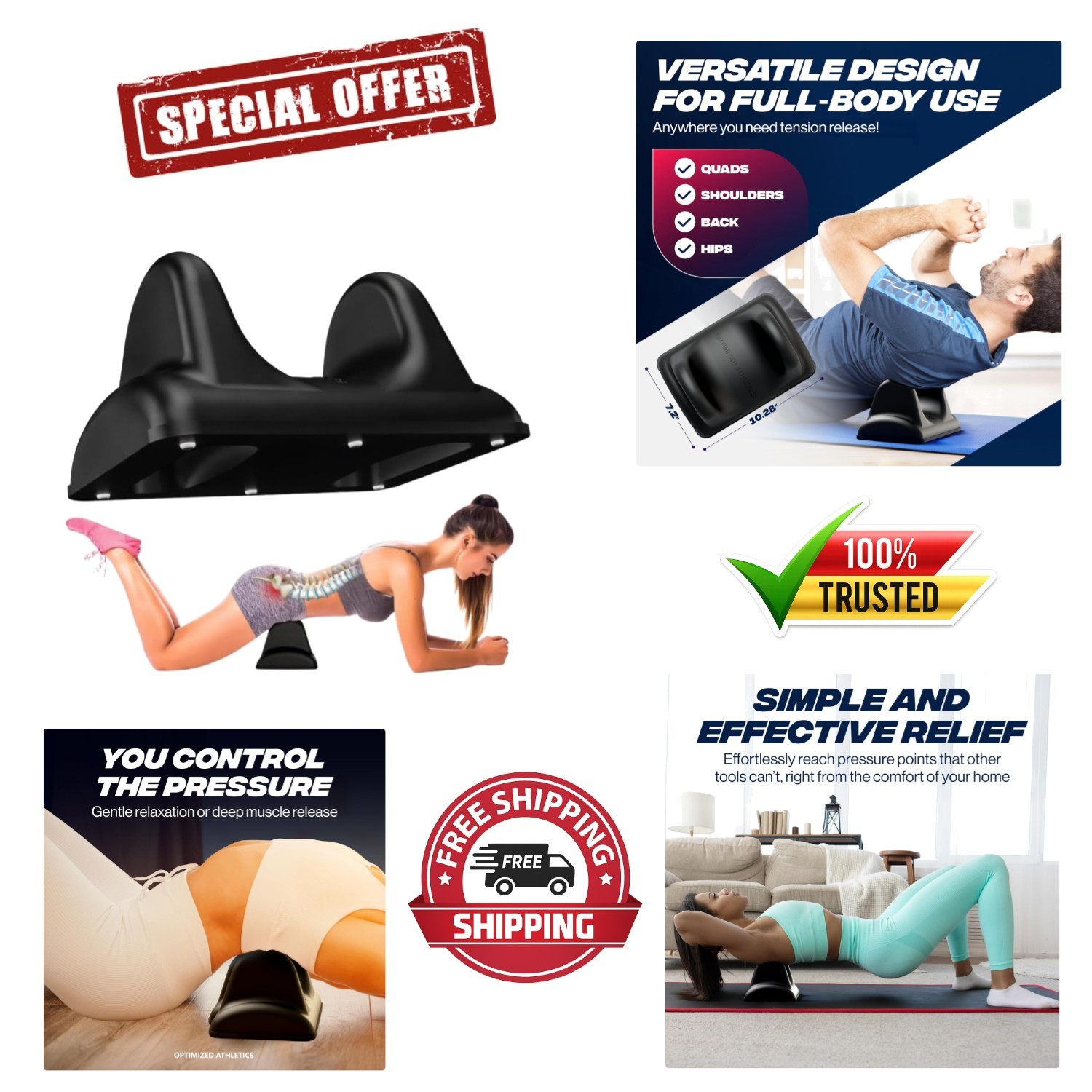 Psoas Release Tool – Handheld Deep Tissue Relief for Hip & Flexor Soreness