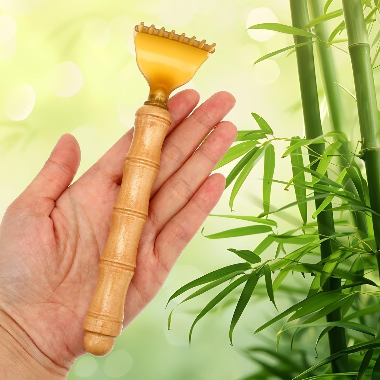 Back Scratcher Bamboo Extendable Telescoping Itch Tool for Adults