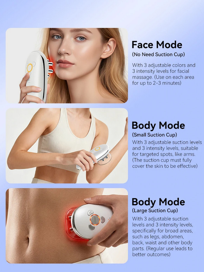 LymphEase 3-in-1 Massager: For Swelling and Heaviness