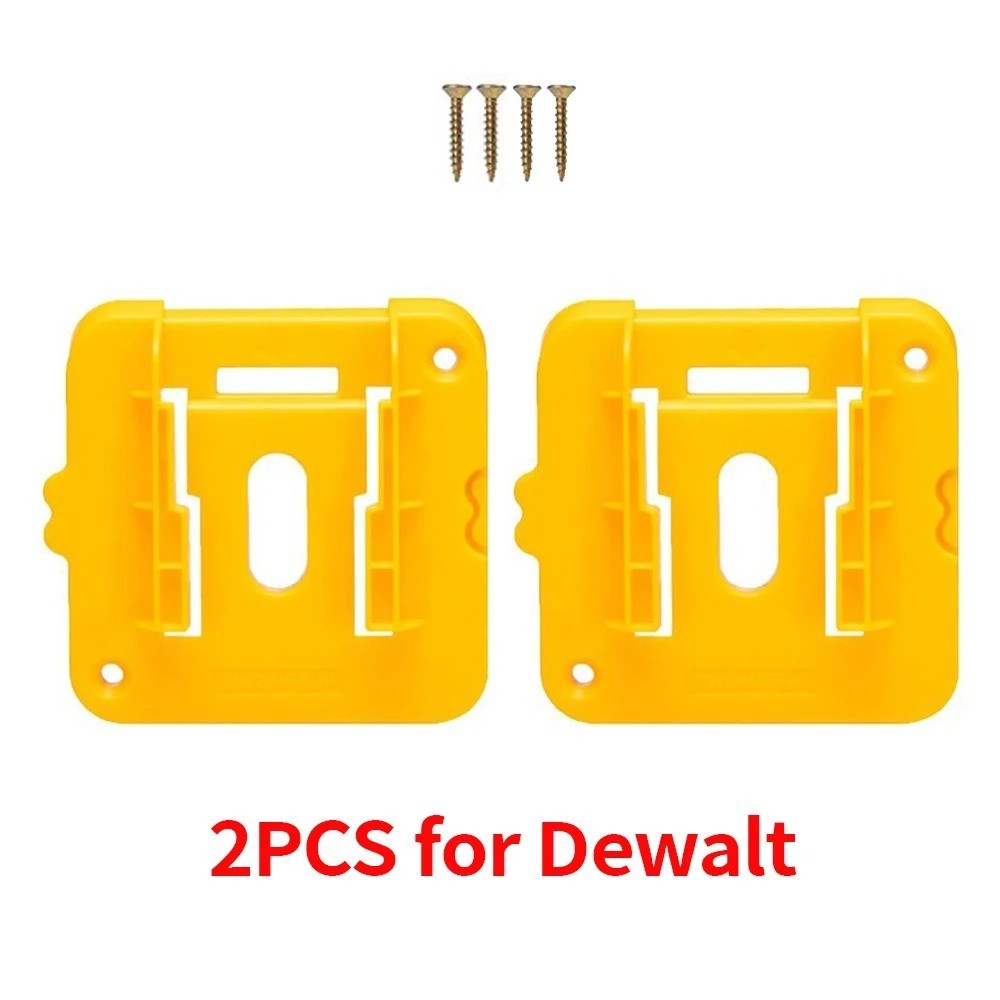 Battery Holder Mount Dock for 14.4V-18V Battery Compatible with DCB200（No Batter