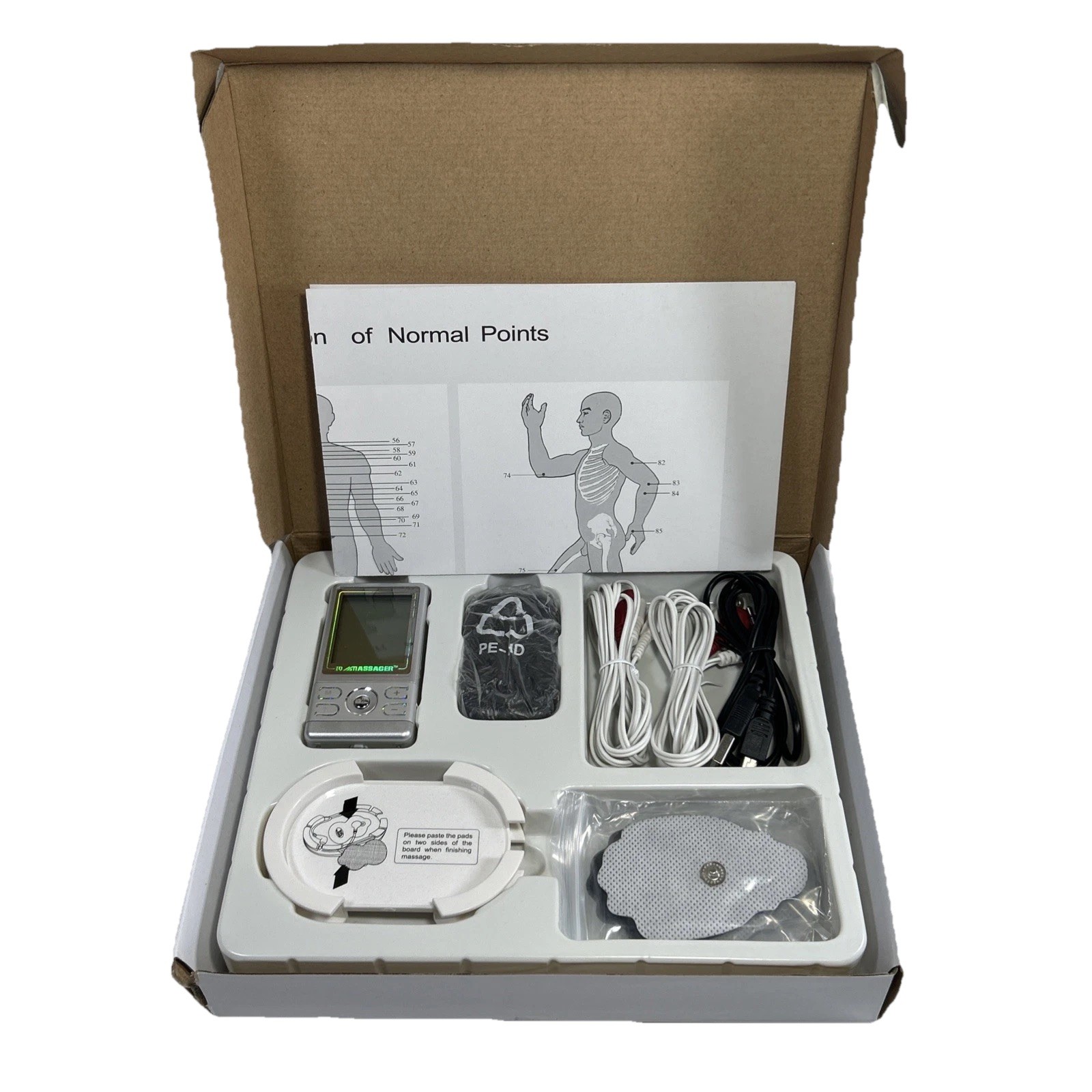 IQ Technologies IQ Massager Mini II Electric Massage Pad Kit Class II