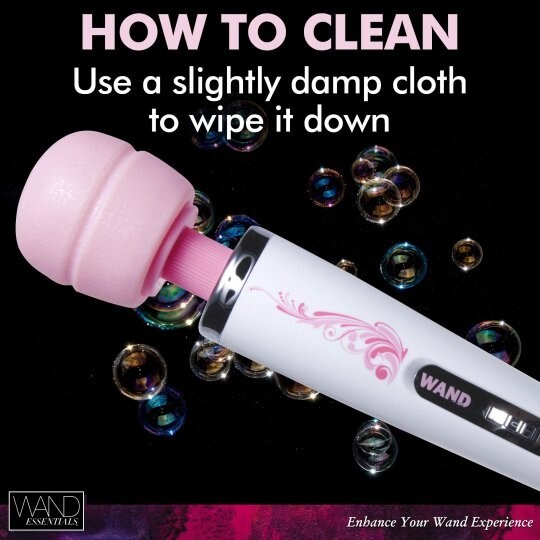 Wand Essentials 7-Speed Vibrating Massager Full Body Massage TPR Free US S&H New