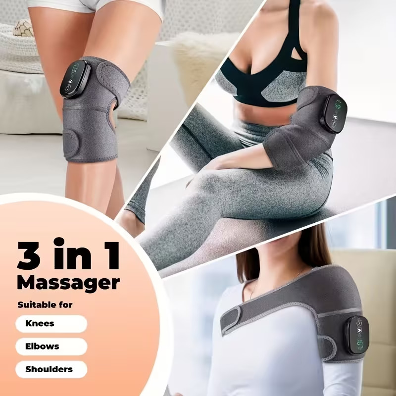 3 in 1 Wireless Heating Vibrating Knee Massager