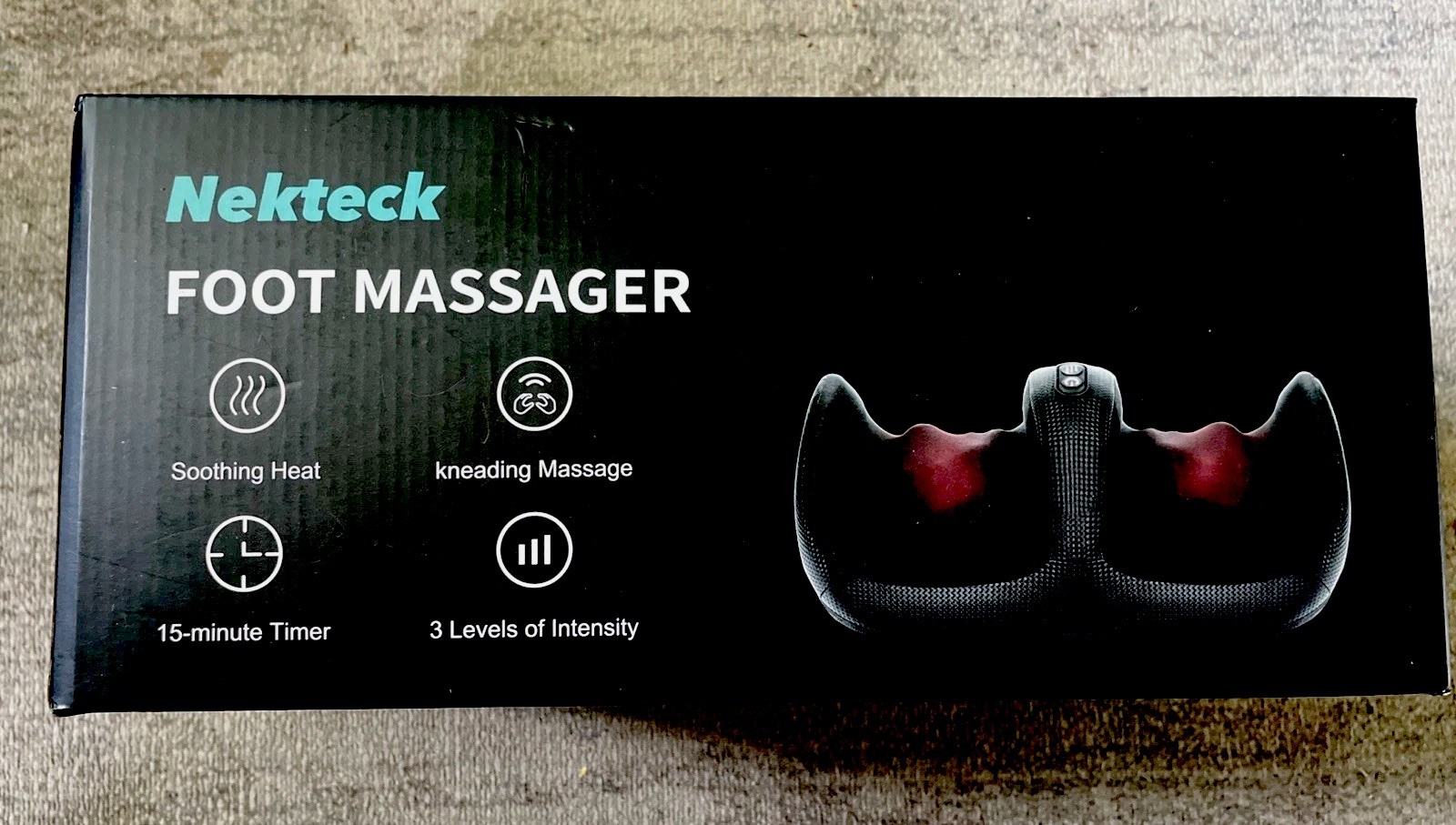 Nekteck Foot Massager with Soothing Heat