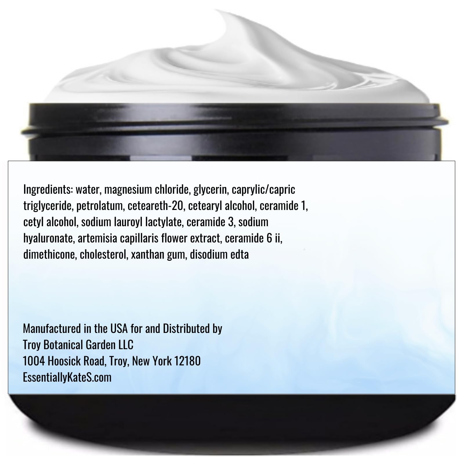 Magnesium 31% Cream Lotion 4 Fl Oz Infused with Ceramides 1, 3, 6II and Hyal…