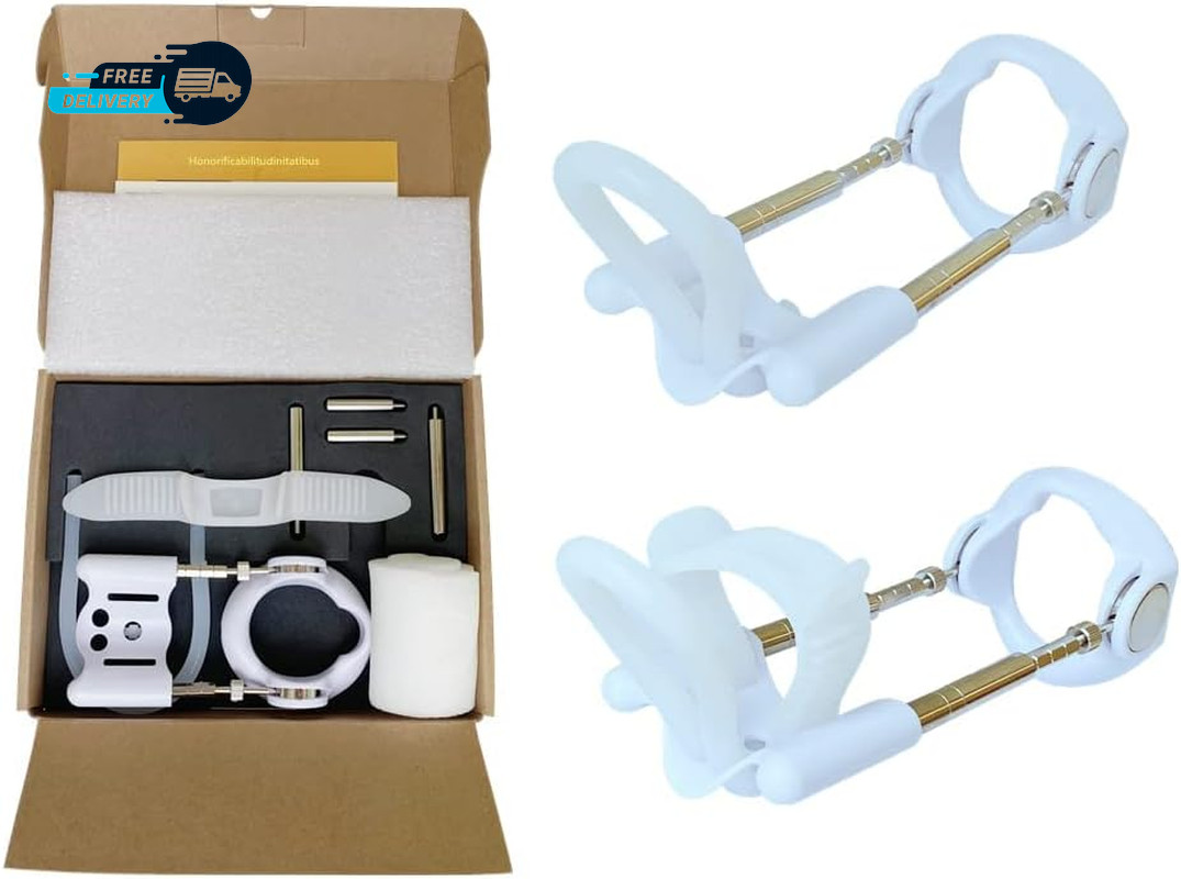 White Penile Traction Device Effective Penile Enlargement Stretching Exercise