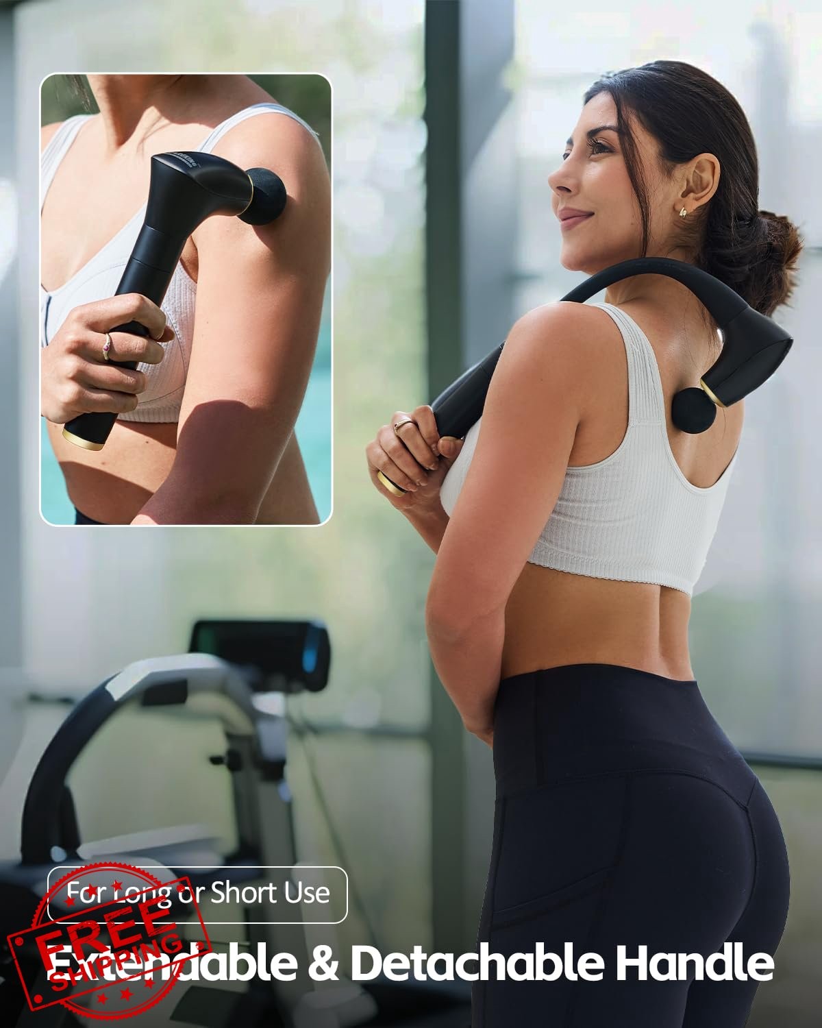 CAREKING Massage Gun Black Gold