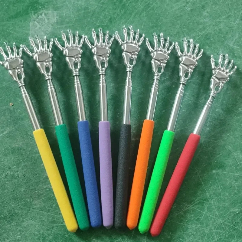 Stainless Steel Back Scratcher Telescopic Scratching Massager Extendable Itch Ol