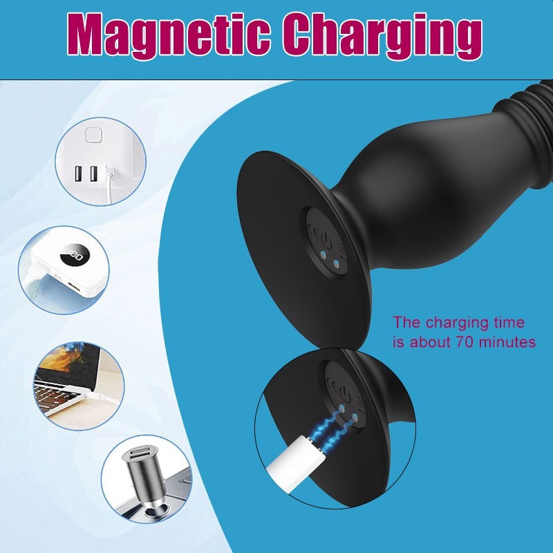 Rechargeable-Thrusting-Telescopic-Vibrator-Massage-For-Men-Women-Remote-Control