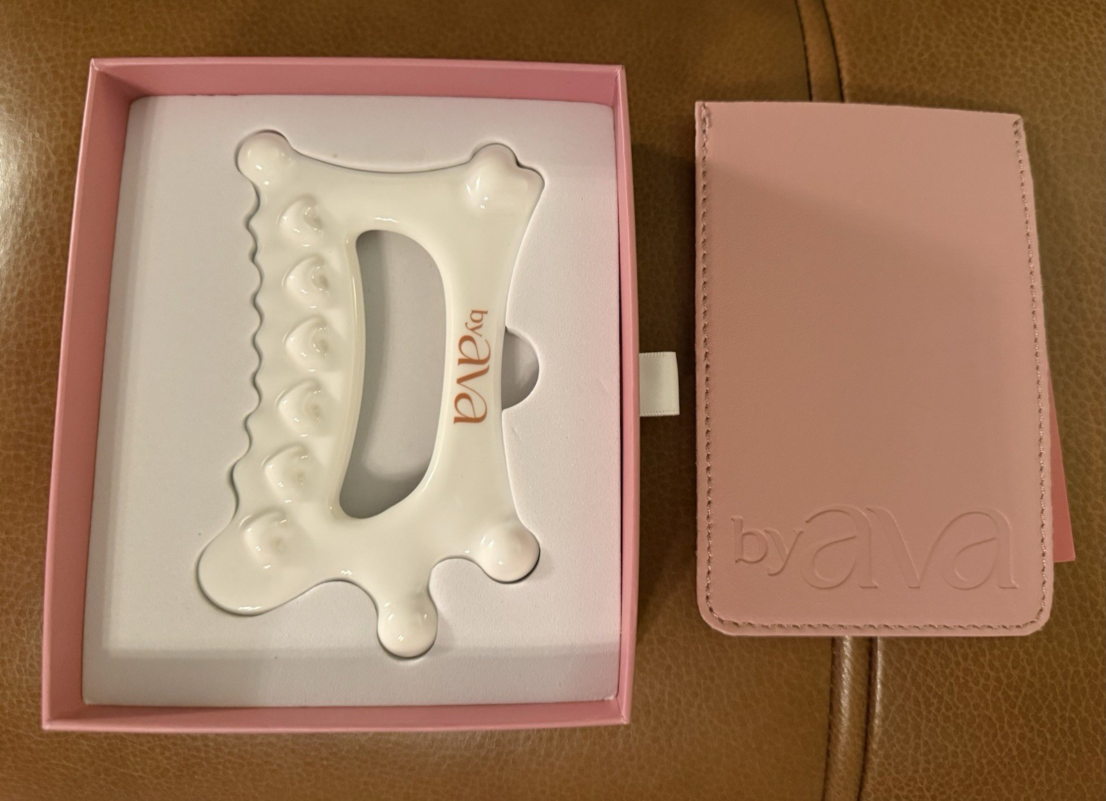 NEW Gua Sha Ceramic Lymphatic Drainage Sculptor Massage Therapy Tool By Ava