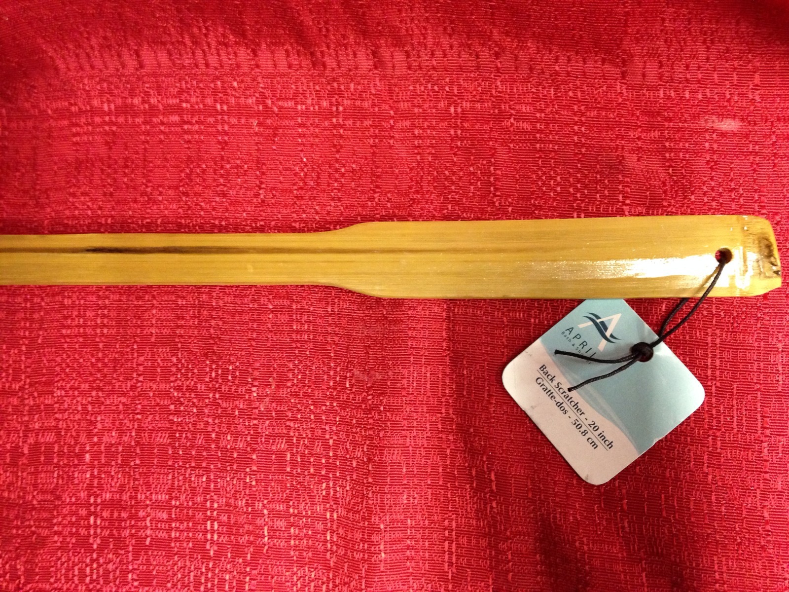 Lot Of 2 BAMBOO BACK SCRATCHER 20” FAST FREE SHIPPING Long Reach Relief