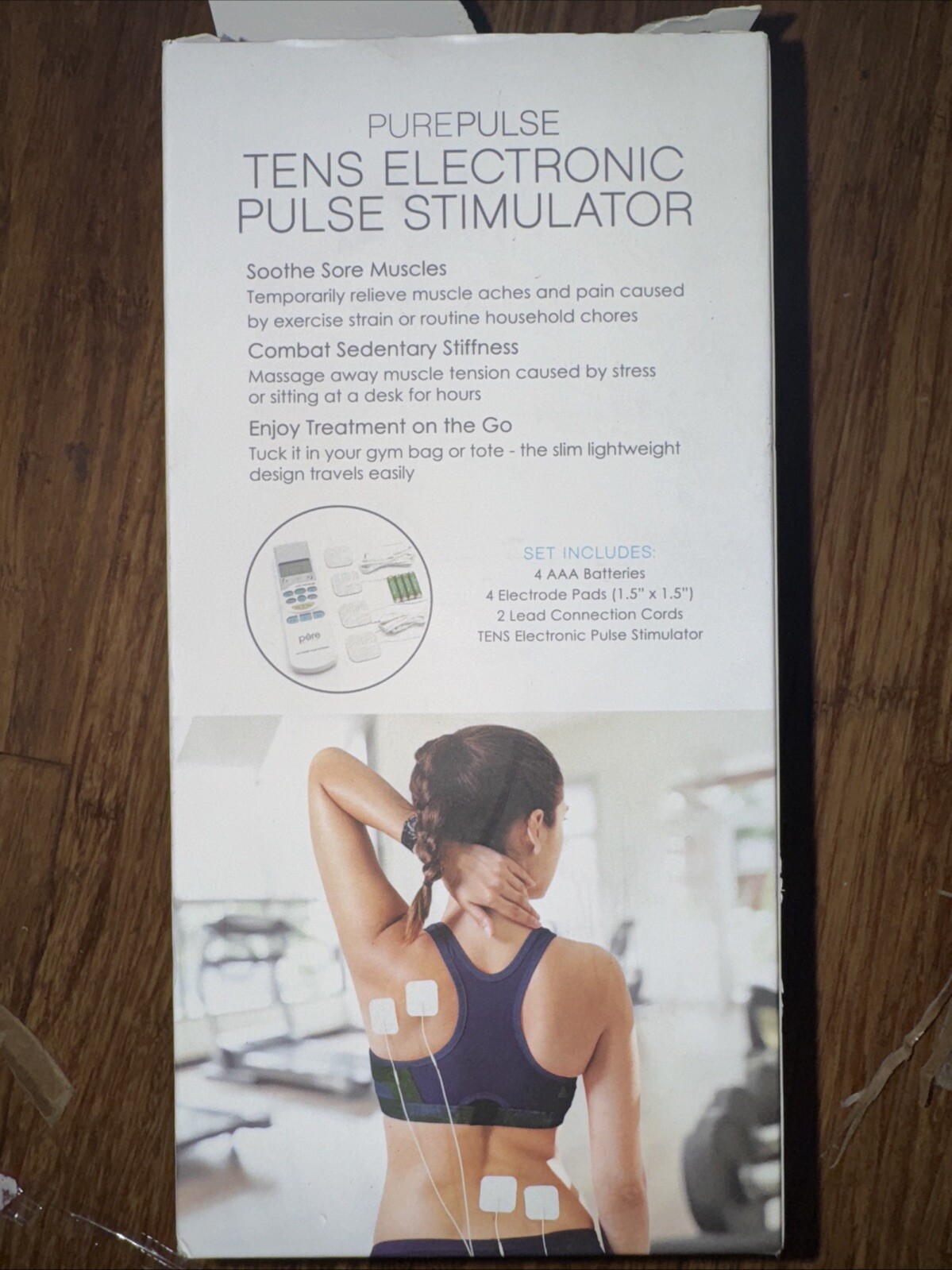 Pure Enrichment PurePulse Tens Electronic Pulse Stimulator NEW 7946