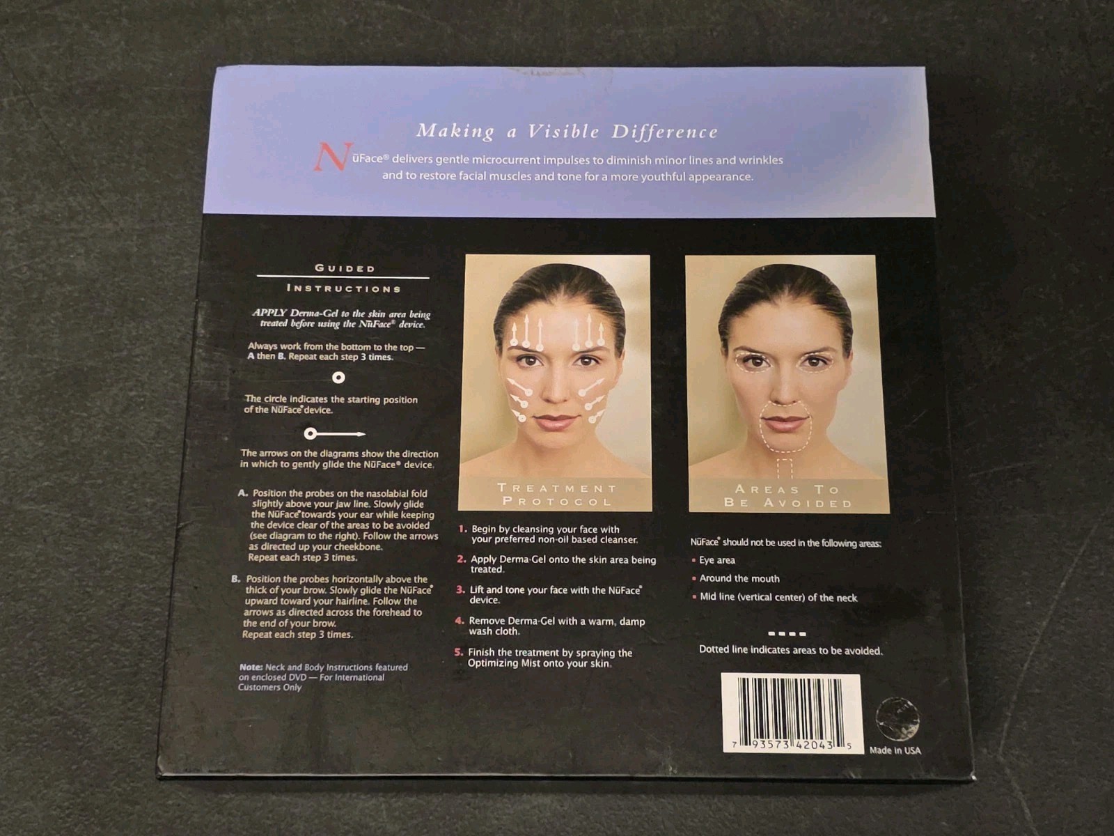 Facial Lifting Microcurrent Anti Wrinkles Skin Rejuvenation Detox Anti-aging