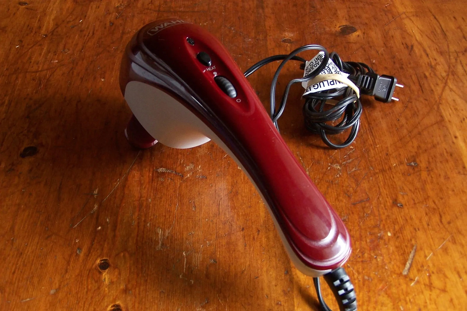 Wahl Massager Full Body Deep Tissue Percussion Therapeutic Hot Cold Model 4295A