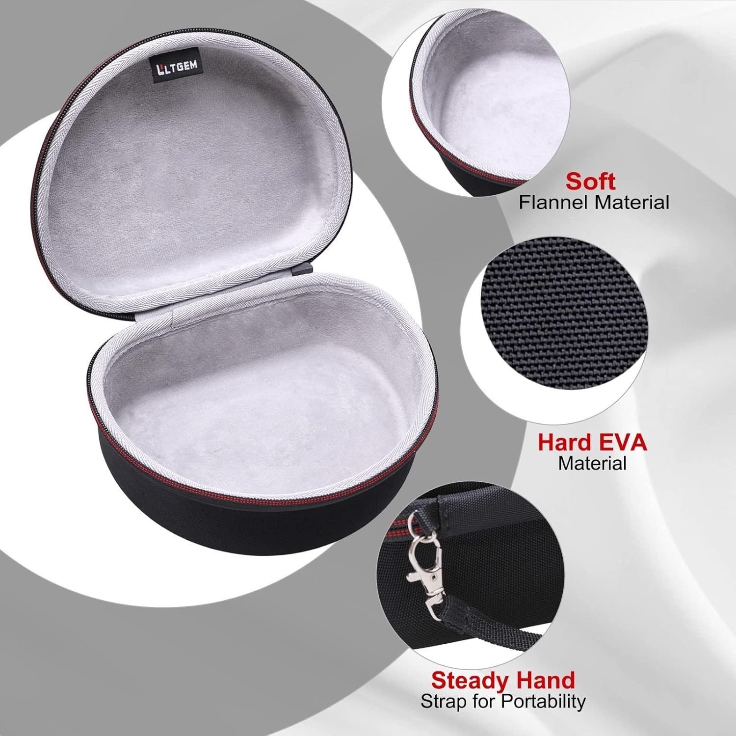 Hard EVA Travel Case for RENPHO Eye Massager – Ultimate Protection & Portability