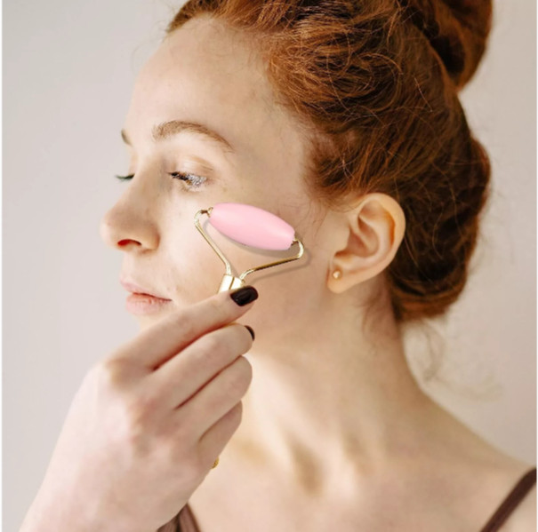 Jade Roller & Gua Sha Facial Massager Face Roller Skin Care Beauty Tool