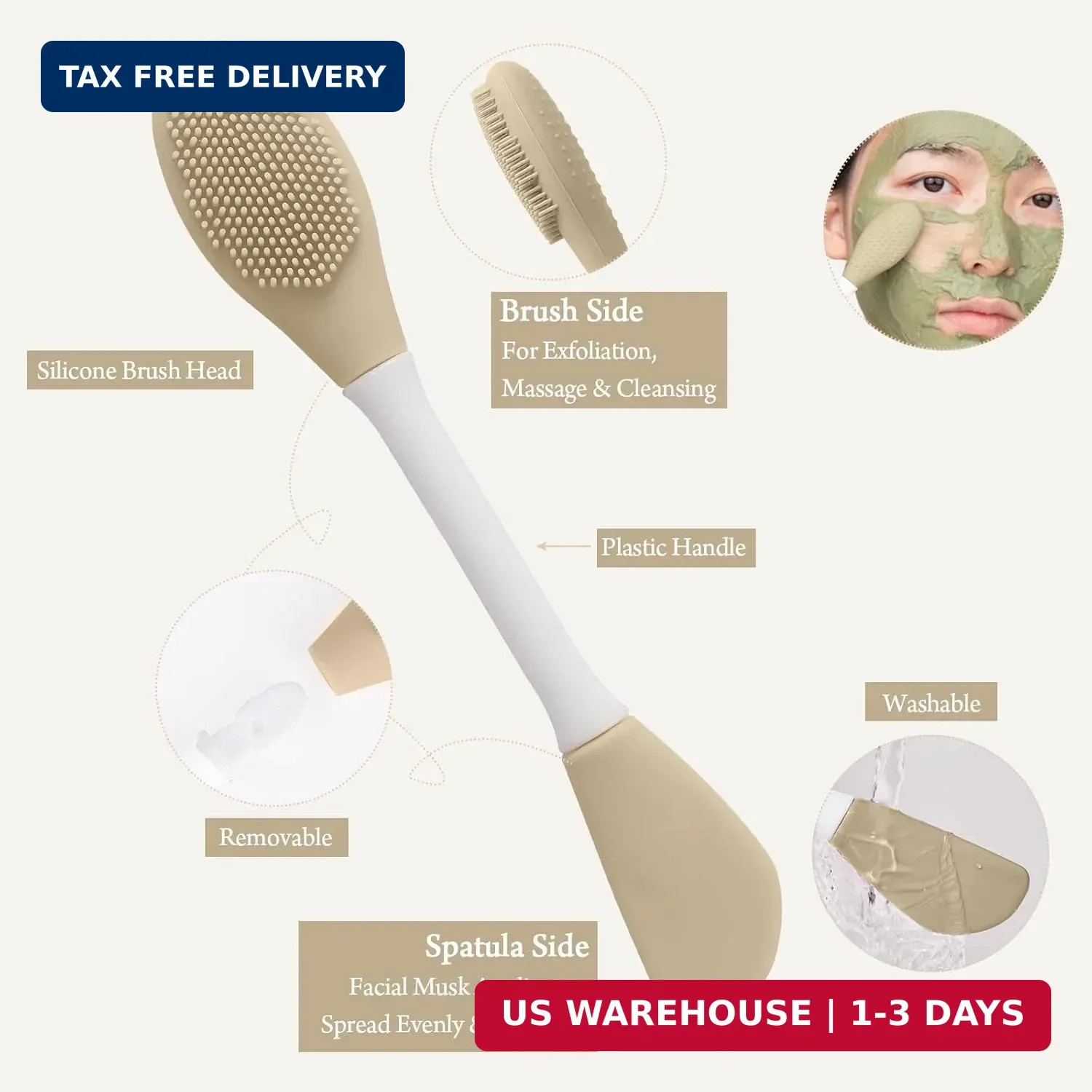 Real Perfection Gua Sha Facial Tools Face Roller for Wrinkles Jade Roller and Gu