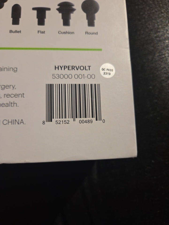 Hypervolt Percussion Massage Device