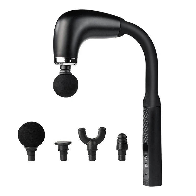 OEM Deep Tissue Electric Long Handle Massage Gun, Rechargeable Massage Hammer