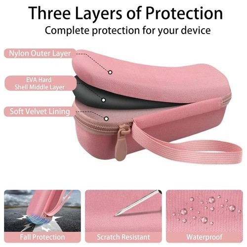 For Medicube Booster Pro 6-In-1 Real Glass Glow Beauty Massager Protective Hard
