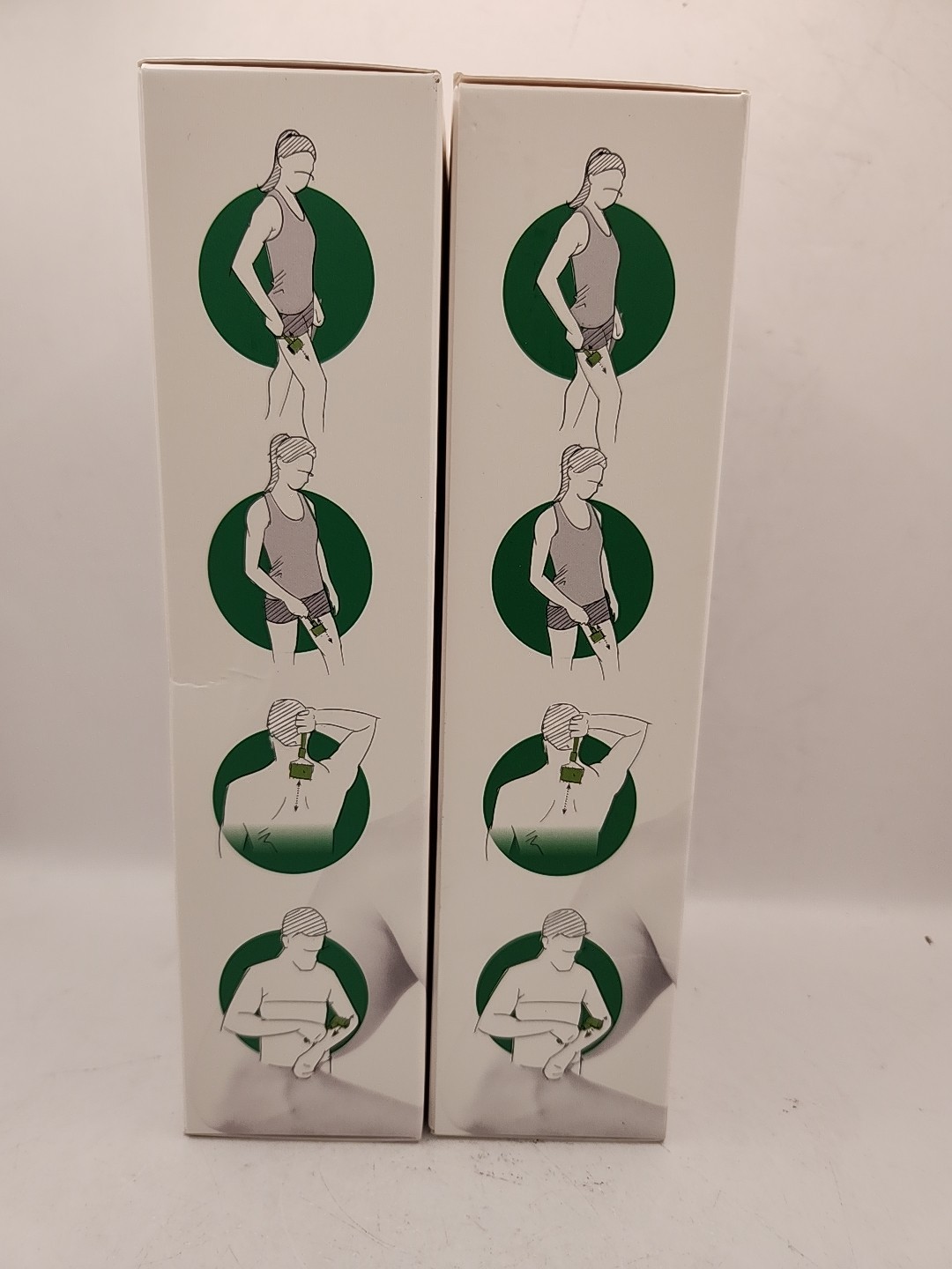 NEW Lyapko Body Roller M 3.5 Ag Silver Acupuncture – Red. Lot of 2